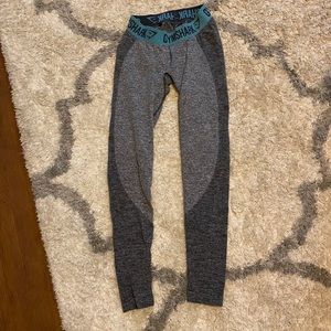 Grey Gymshark Flex Leggings